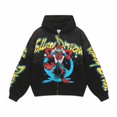 Vale Forever Taz Zip Up Hoodie Black
