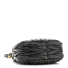 Nappa Matelasse Mini Wander Hobo Black