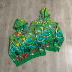 Vale Forever Spearmint Zip Up Hoodie Green