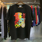 Rhude HUDE pattern printed T-shirt