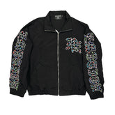 MIXED EMOTION Rhinestone Nylon Jacket