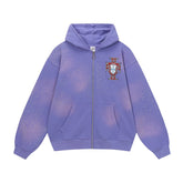 Vale Forever Pluto Cluster Zip Up Hoodie Purple