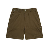 Rhude Hip-hop trend fashion wash denim cargo shorts