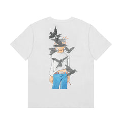 Revenge Retro High Street Anime Character Graphic Tee