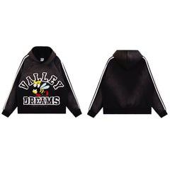 Vale Forever Anthem Pullover Hoodie Black Mono