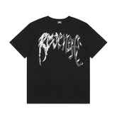 Revenge Peace Dove Graphic Print Oversized Tee