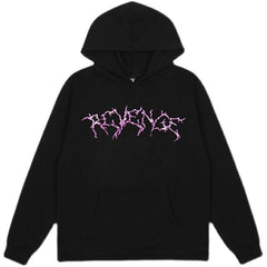 Revenge Sketch Portrait Fleece Streetwear Pullover Hoodie