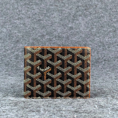 Goyard SLOT WALLET 'BLACK TAN'