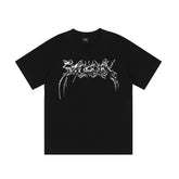 Revenge Summer Mechanic Graphic Oversized Cotton Tee
