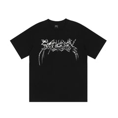 Revenge Summer Mechanic Graphic Oversized Cotton Tee