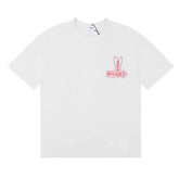 RHUDE Sunday Morning Fever Pink Arrow Graphic Tee