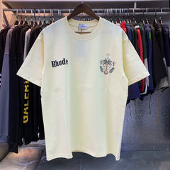 RHUDE Las Palmas Palm Tree Vintage Graphic Tee