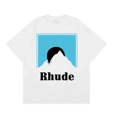 RHUDE High Street Oversized Graphic Pure Cotton T-Shirt