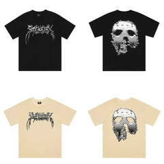 Revenge Summer Mechanic Graphic Oversized Cotton Tee