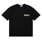 RHUDE Minimalist Small Logo Pure Cotton Summer Tee