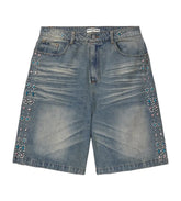 Vale Forever Candy Jorts Blue