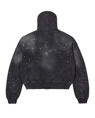 Vale Forever Classico Zip Up Hoodie Black