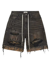 Vale Forever Double Jorts Black