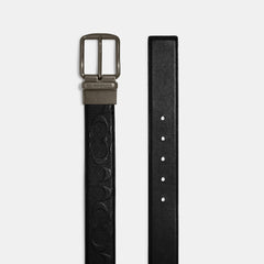 Coach Outlet Harness Buckle Cut To Size Reversible Belt, 38 Mm