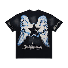 Hellstar Luke 1941 Vintage T-Shirt - Washed Black
