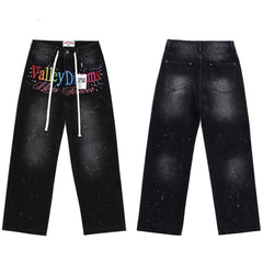 Vale Forever Ice Cream Denim Pants Black