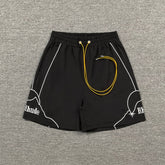 RHUDE American Retro Loose Fit Unisex Sweat Shorts