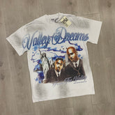 VALE VALLEY Hip Hop Heavyweight Printed Tee