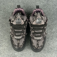 LV Skate Sneaker 'Black Swarovski Monogram'