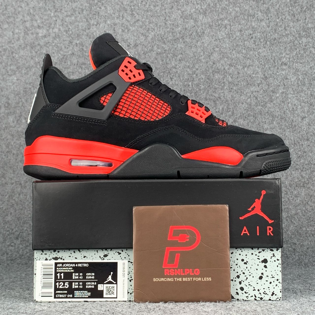 Air Jordan 4 Retro 'Red Thunder'