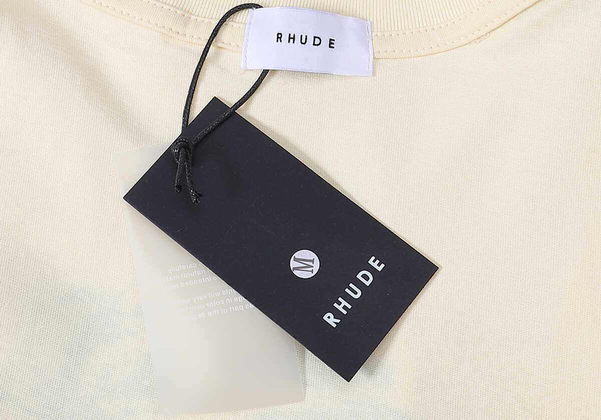Rhude Mont-Blanc Hotel Commemorative Couple T-shirt