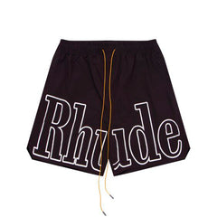 Rhude Letter-printed casual shorts