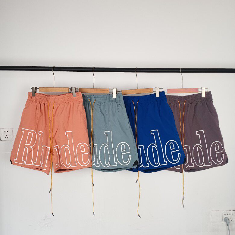 Rhude Letter-printed casual shorts
