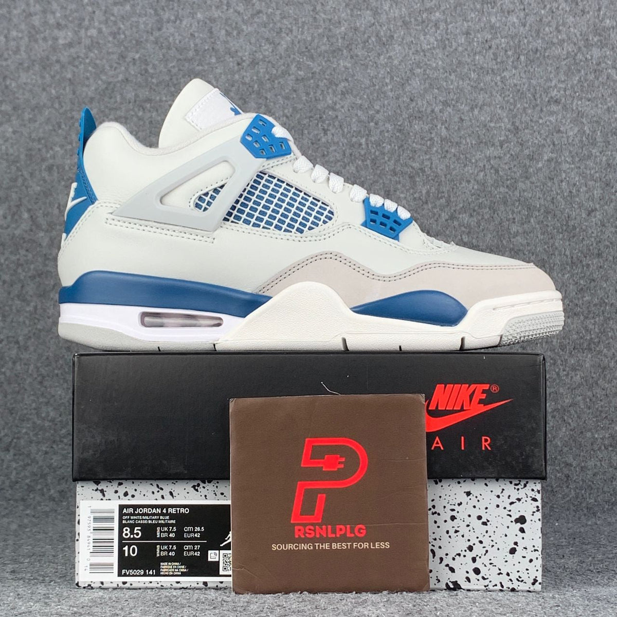 Air Jordan 4 Retro 'Military Blue' 2024
