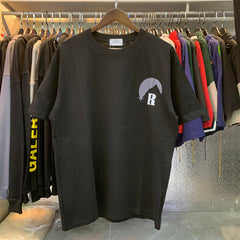 Rhude Race Patch Commemorative Pure Cotton T-shirt