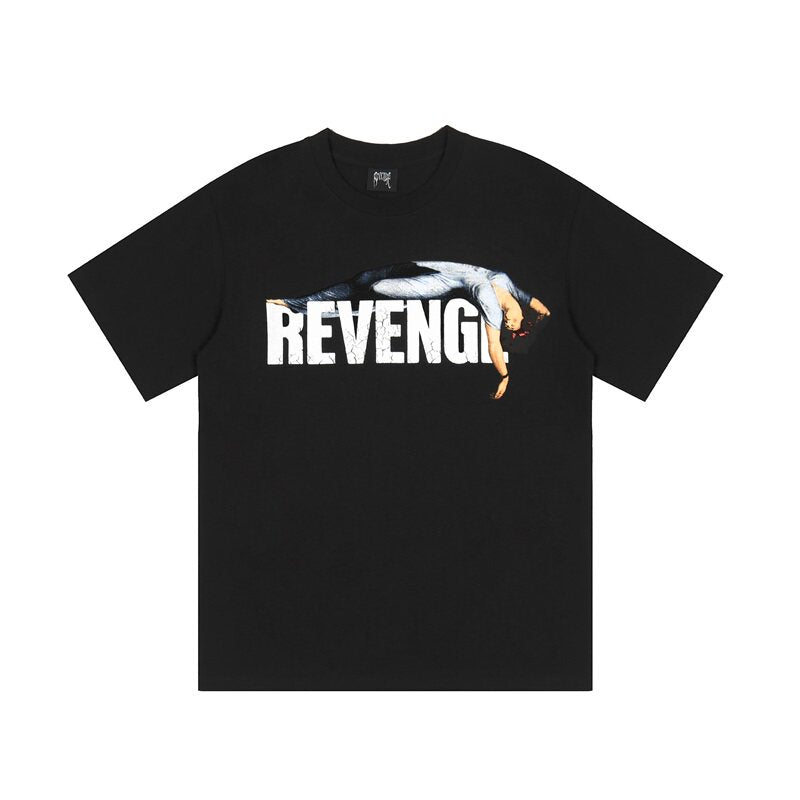 Revenge High Street Oversized Graphic Cotton Tee