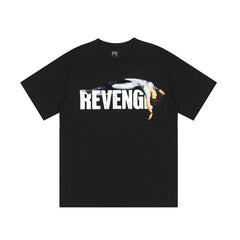 Revenge High Street Oversized Graphic Cotton Tee