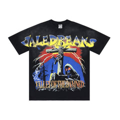 Vale Forever Damned Big Tee Black