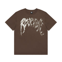 Revenge Peace Dove Graphic Print Oversized Tee
