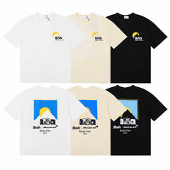 Rhude McLaren print short-sleeved T-shirt
