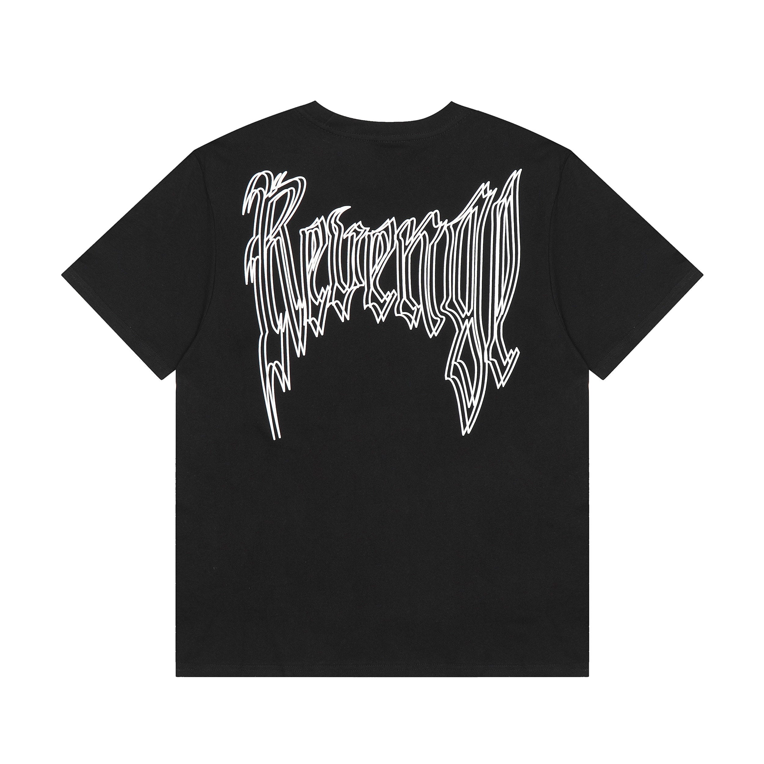Revenge Anime Character Print Oversized Cotton Tee