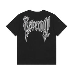 Revenge Anime Character Print Oversized Cotton Tee