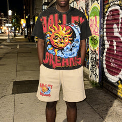 Vale Forever Vintage Street Graphic Lounge Shorts