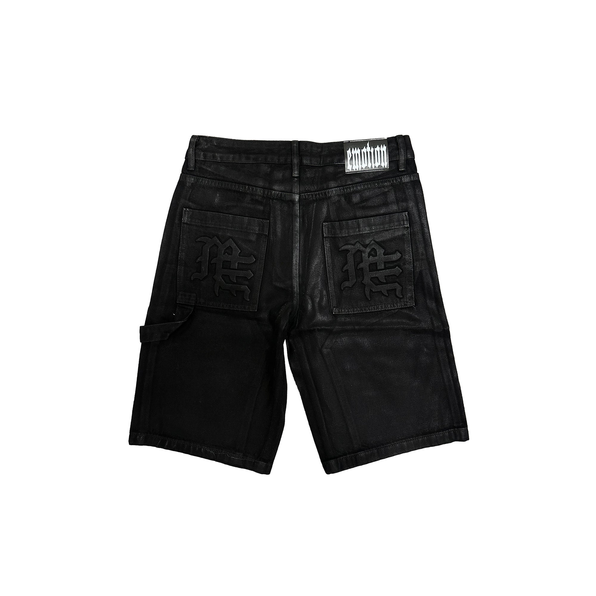 MIXED EMOTION “Worker” Wax Shorts