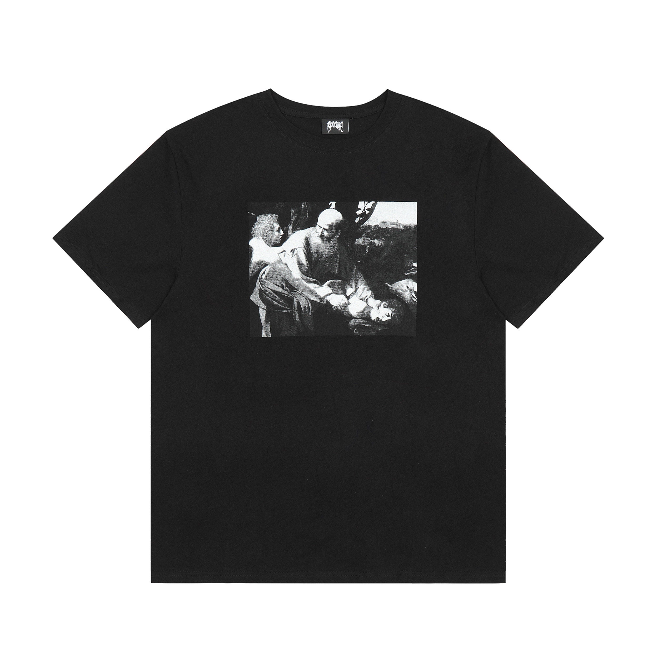 Revenge Anime Character Print Oversized Cotton Tee