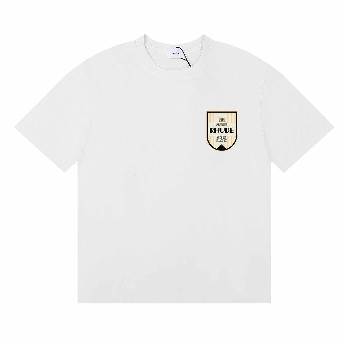 Rhude Mont-Blanc Hotel Commemorative Couple T-shirt