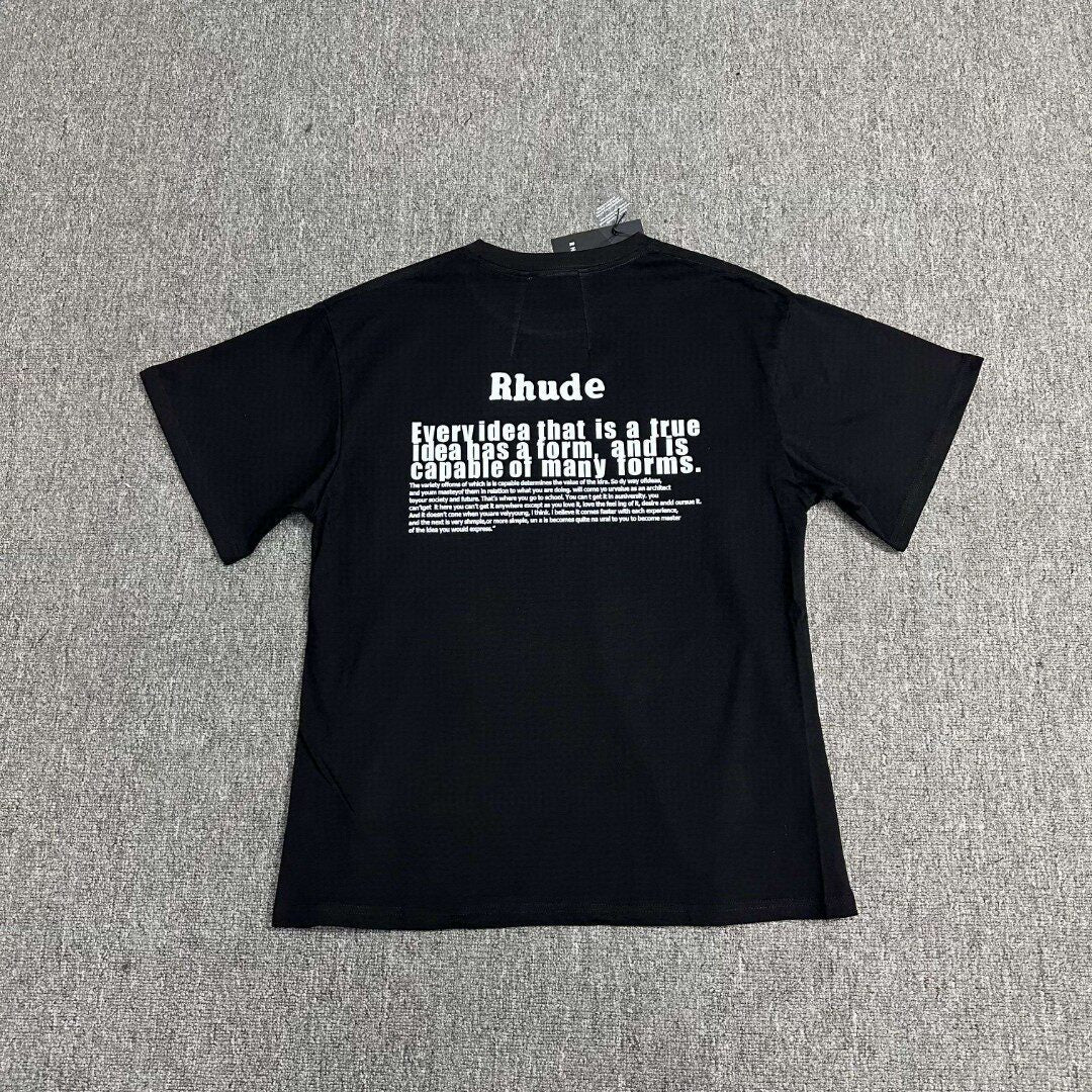 Rhude For your falling short-sleeved T-shirt