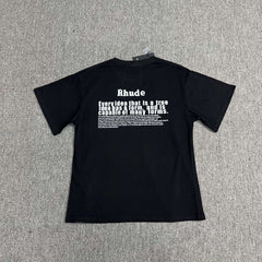 Rhude For your falling short-sleeved T-shirt