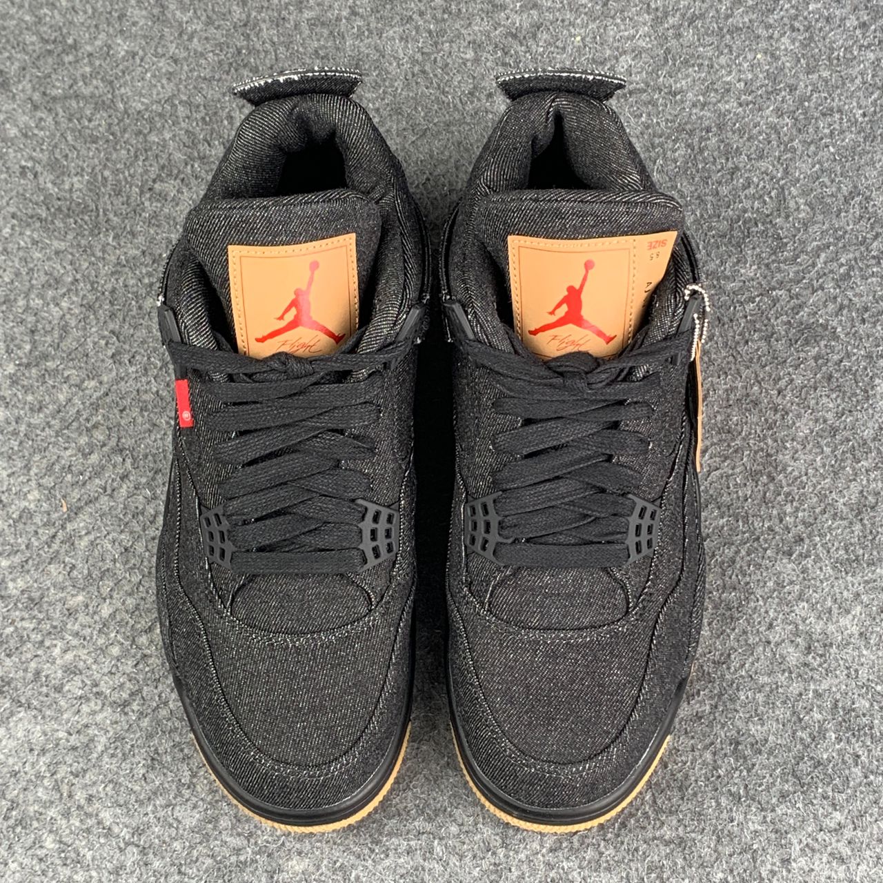 Levi's x Air Jordan 4 Retro 'Black Denim'