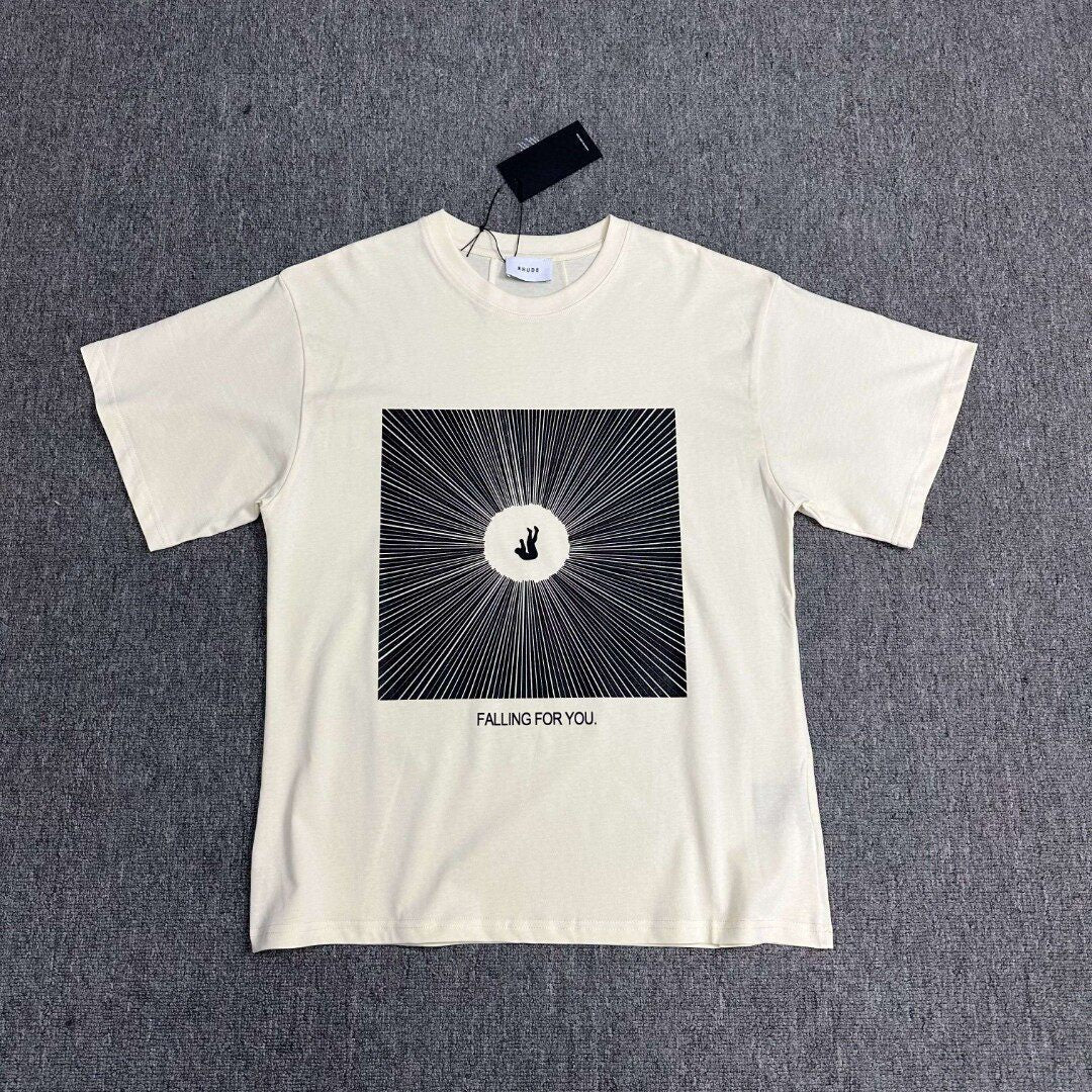 Rhude For your falling short-sleeved T-shirt