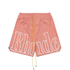 Rhude Letter-printed casual shorts